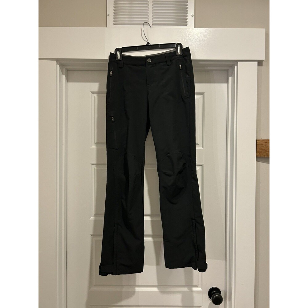 REI Coop Pants Women’s Sz 2 Black Stretch Outdoors Hiking Nylon Softshell Camp